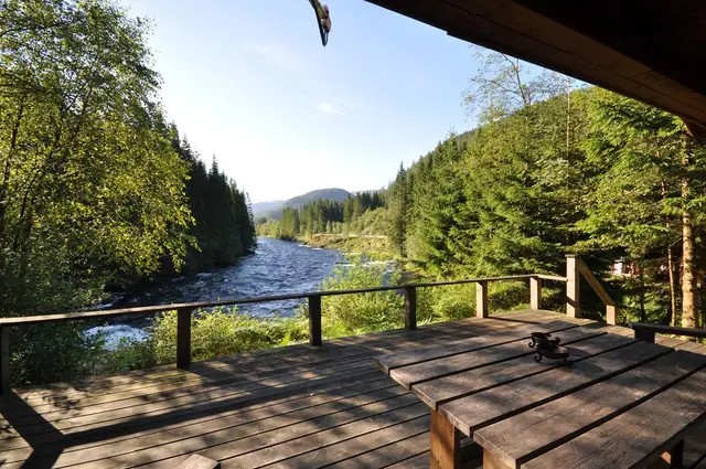 Terrace overlooking Gaula